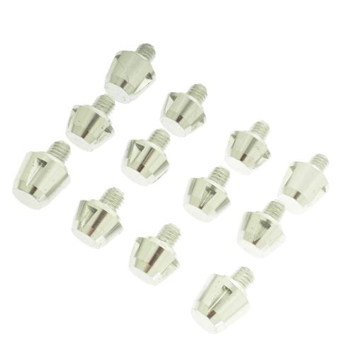 Crampons football aluminium Adidas Alu 8mm 11mm sg studs Argent métalisé Taille : UNI rèf : 48328