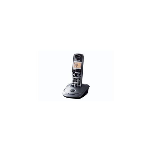 Panasonic KX-TG2511JTM - Téléphone sans fil avec ID d appelant/appel en instance - DECT\GAP - gris métallisé