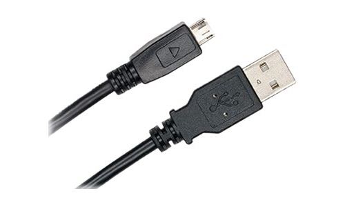 D2 Diffusion D2MICROUSB300 Câble USB 2.0 Type A Mâle/Type B Micro Mâle 3 m Noir