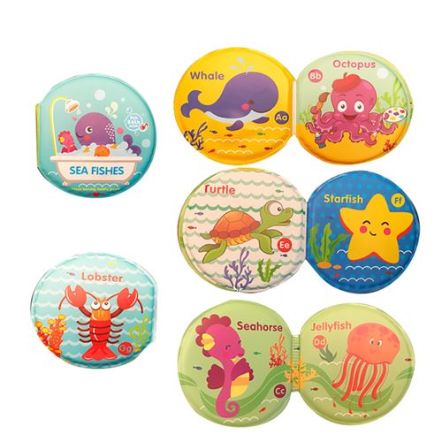 Livre d'éveil pour Bébé en Tissu jeu de cerveau Pas déchiré Ne se fanent pas avec BB - Couleur 023