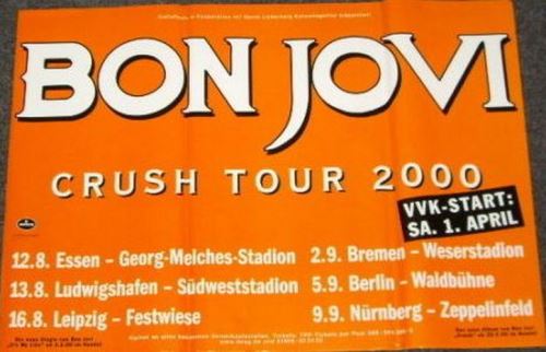 Bon Jovi - 60x84 cm - AFFICHE / POSTER