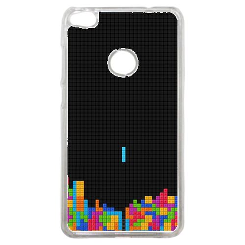 Coque Tetris Black Compatible P8 2017 Transparent