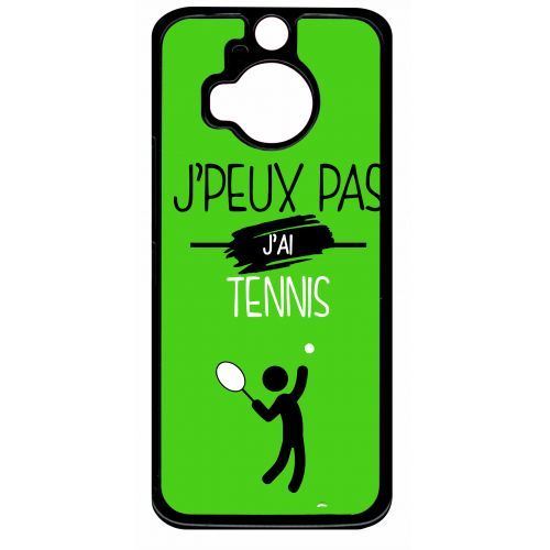 Coque htc m9+ plus j peux pas j ai tennis 11