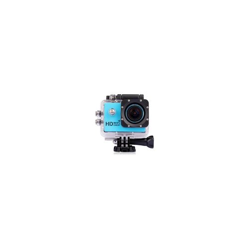 Cam&eacute;ra wifi sport embarqu&eacute;e plong&eacute;e caisson cam&eacute;scope full hd 1080p bleu 16 go yonis