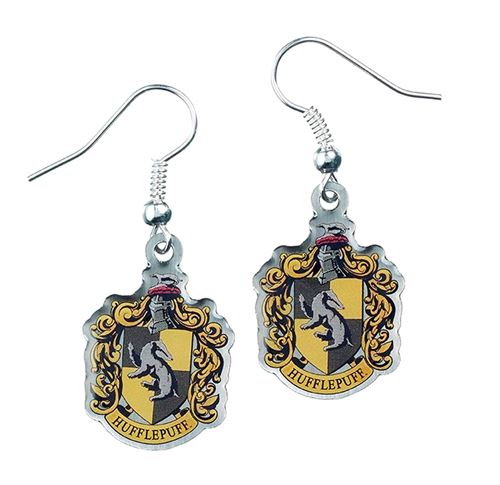 Boucles d'oreilles officielles Harry Potter Motif Poufsouffle