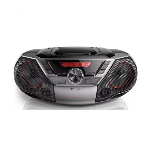 Radio-CD Bluetooth MP3 Philips AZ700 12W Gris