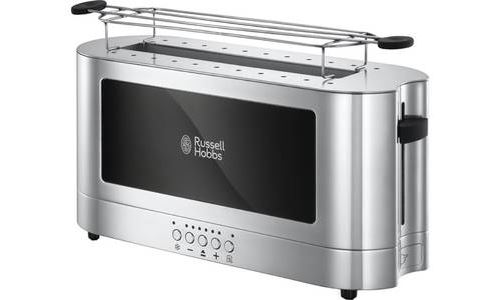 Russell Hobbs Elegance 23380-56 - Broodrooster - 2 plak - 1 Slots - roestvrij staal en glas