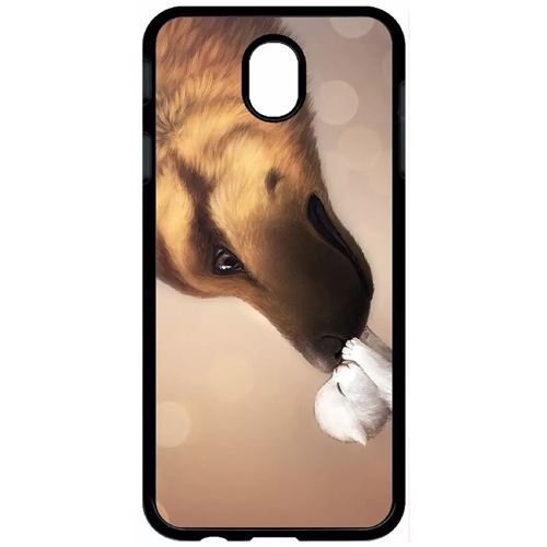 Coque samsung galaxy j7 2017 (j730) amour de chaton chien