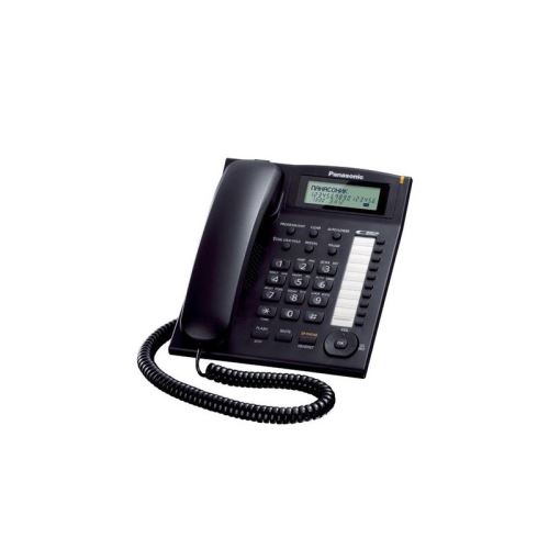 Panasonic KX-TS880EXB - Téléphone filaire avec ID d appelant - noir