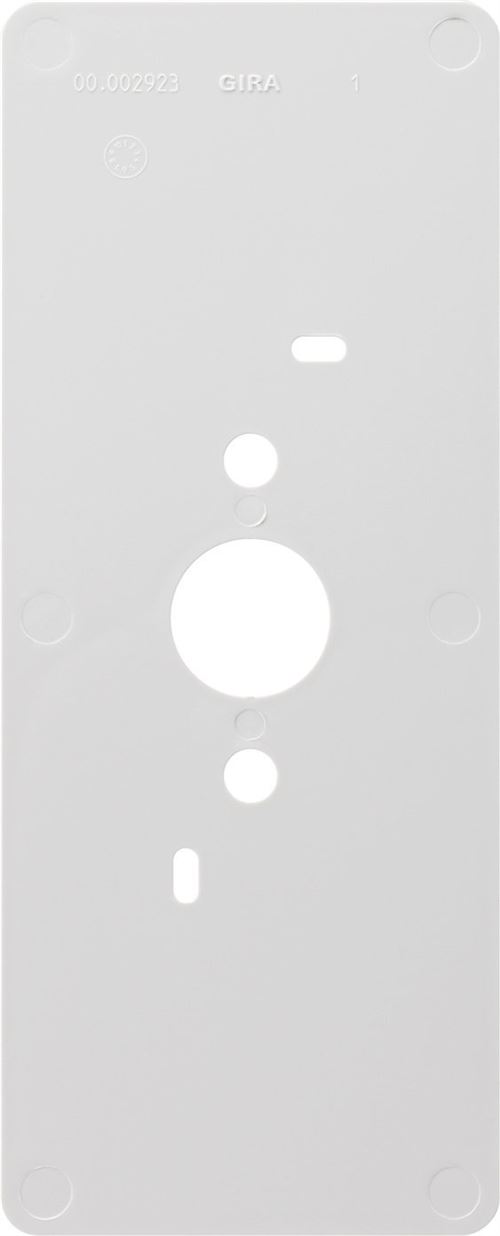 Gira 125600 Switch plate/sortie de Coque – commutateur Assiettes et couvertures de prise de courant (Blanc, universel, conventionnel)