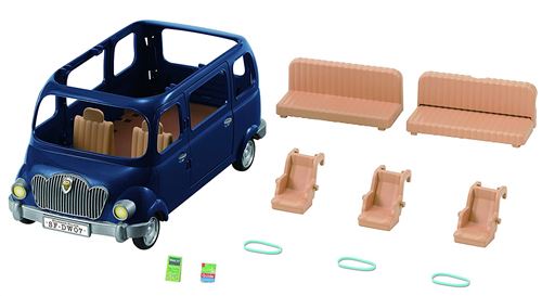 Sylvanian Families Petite voiture bleue de agrave; sept places