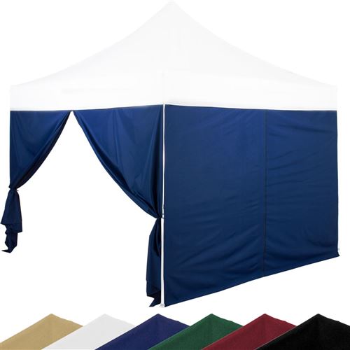 Pro Panneau latéral avec fermeture à glissière, couleur bleu - INSTENT