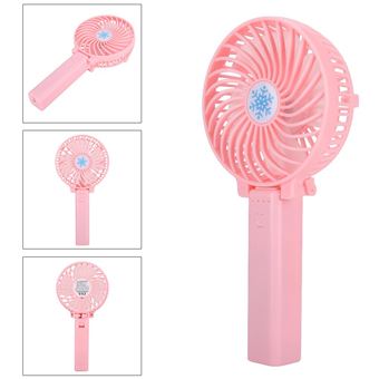 Ventilateur Portable à Main noir, Mini Ventilateur Pliable 180°, 5