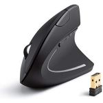 Microsoft Bluetooth Ergonomic Mouse - Souris - ergonomique - optique - 5  boutons - sans fil - Bluetooth 5.0 LE - Gris glacier (222-00017), Souris
