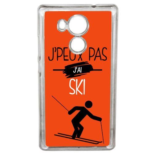 Coque j peux pas j ai ski 5 compatible huawei mate 8 transparent
