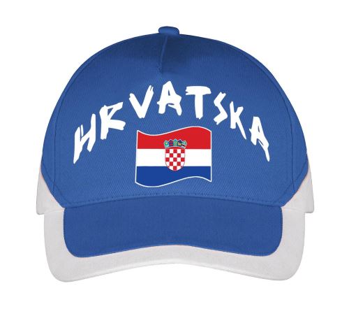 Supportershop Croatie Casquette Football, Bleu, FR : Taille Unique réglable