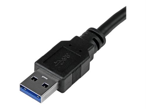 Startech.com Noir Adaptateur Usb 3.1 (10 Gb/S) Pour Disque Dur Sata Avec Uasp - Câble Usb 3.1 Vers Hdd / Ssd Sata Iii 6 Gb/S - Contrôleur De Stockage - 2.5" - Sata 6Gb/S - Usb 3.1 (Gen 2)