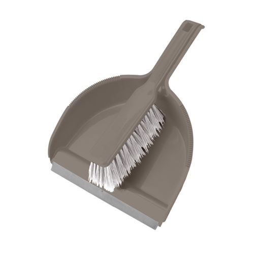 Paris Prix - Pelle & Balayette rebord Gomme Taupe