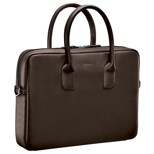 Sacoche Mobilis - Sac pour ordinateur portable / tablette 14-16'' - Marron