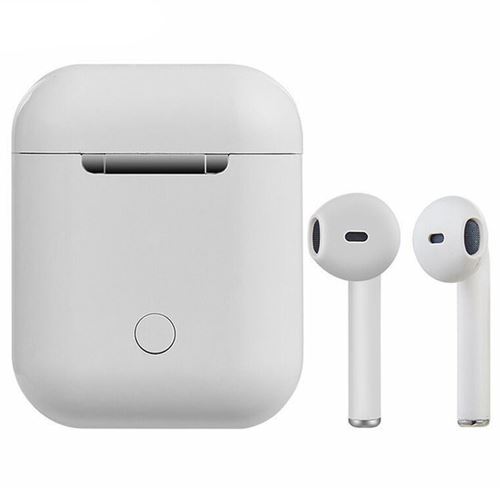 Écouteurs Draadloze i14 TWS Bluetooth 5.0 Mini-oordopjes van TWS, compatibel met alle telefoons, wit