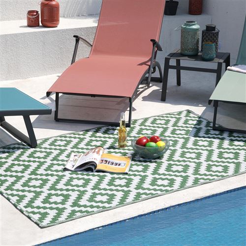 Tapis d'extérieur / intérieur réversible MADAGASCAR 270 x 180 cm
