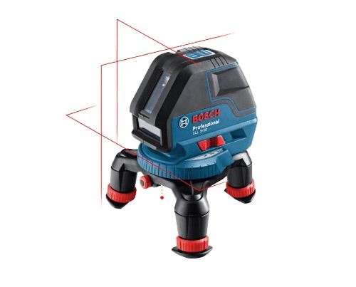 Télémètre Laser Bosch Laser 3 Croix Bosch Gll 3-50 Livré En Carton 0601063800