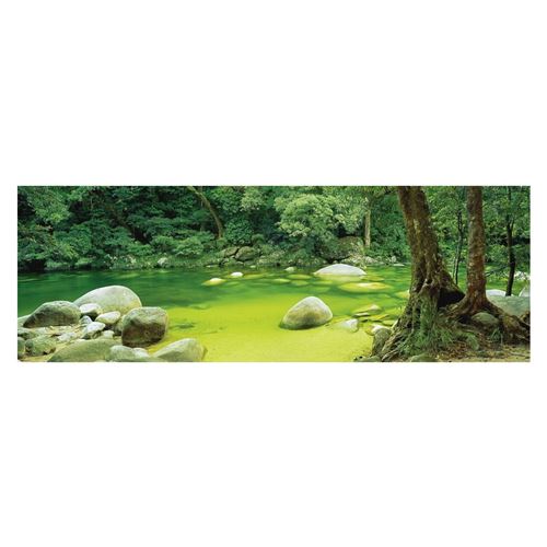 Schmidt Mossman Gorge by Mark Gray Panoramic Puzzle (1000-Piece)