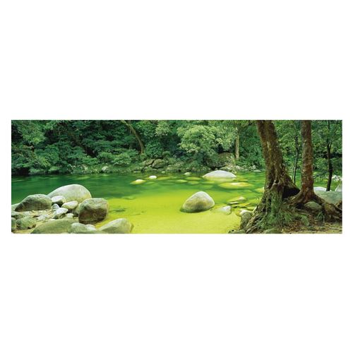 Schmidt Mossman Gorge by Mark Gray Panoramic Puzzle (1000-Piece)