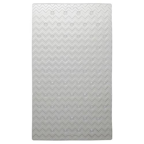 Sealskin Tapis de bain antidérapant Leisure 40 x 70 cm Transparent