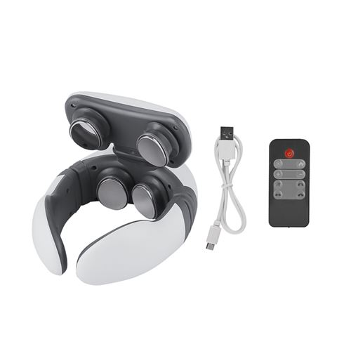 Ckeyin Masseur à Epaule Et Cou Shiatsu Avec TéLéCommande 6 Modes De Massage 360° 4d Forme Fonction Chauffante Maison & Bureau & Voiture