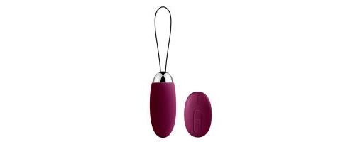 Oeuf vibrant télécommandé Elva (Couleur : VIOLET)