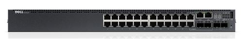 DELL N3024ET-ON L3 Gigabit Ethernet (10/100/1000) Black 1U