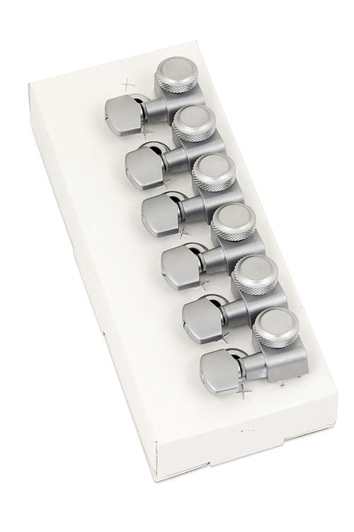 Fender Locking Stratocaster/Telecaster Tuning Machines Brushed Chrome - Image 1
