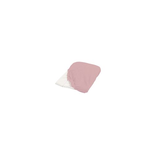 Candide - Housse de matelas &agrave; langer vieux rose &eacute;ponge 50x75cm