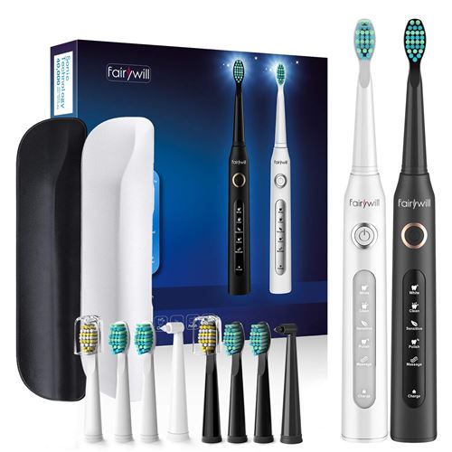  Tondeuse Cheveux et Barbe LIMURAL - &Eacute;cran LCD, 8 Sabots, Batterie 2500 mAh