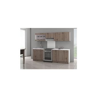 Ultra Cuisine Complete Avec Plan De Travail L 2m40 - Decor ...