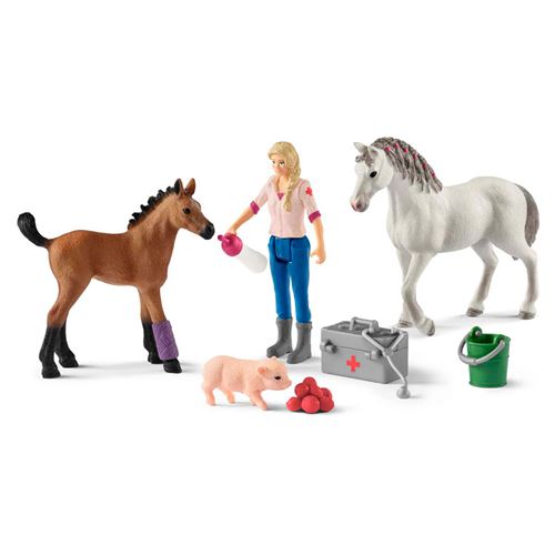Figurine - V&eacute;t&eacute;rinaire Jument
