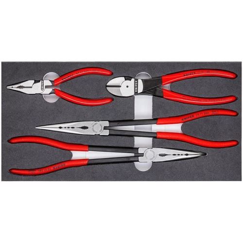 Knipex 00 20 01 V16, Pliers set, Rouge, 335 mm, 3,3 cm, 165 mm, 850 g