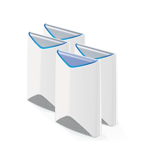 netgear kit of router srr60 + 3 satellites srs60 noir