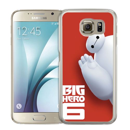 Coque pour Samsung Galaxy S7 Edge baymax coucou