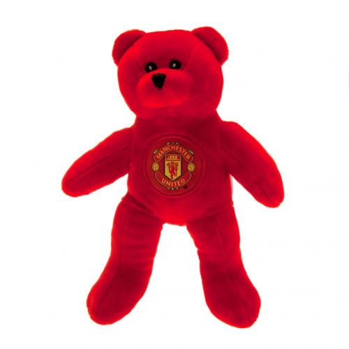 Manchester United FC - Mini Ours- Peluche (20cm) (Rouge) - UTTA3391