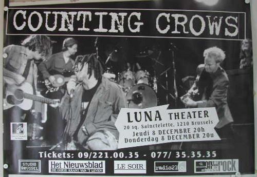 Counting Crows - 67x98 cm - AFFICHE / POSTER