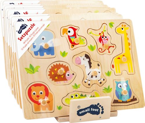 Présentoir Small Foot Puzzles Inclus
