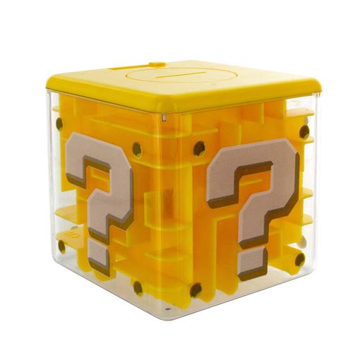 Official Nintendo Super Mario Question Block Maze Safe - Boxed Paladone