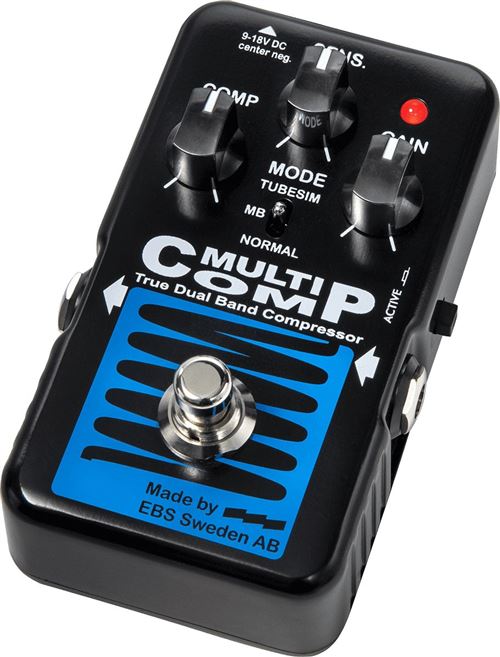 Effets Basses EBS - BLUE LABEL - MULTICOMP BL COMPRESSEUR