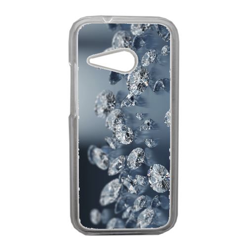 Coque Diamant Pure Compatible Htc One Mini 2 Transparent
