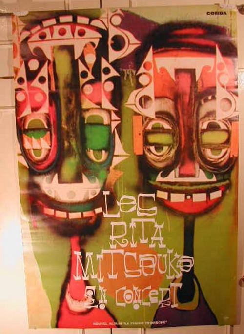 Rita Mitsouko - 80x120 cm - AFFICHE / POSTER