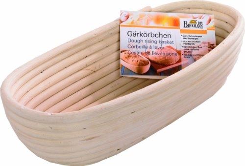 Rbv birkmann 208988 banneton allongé petit modèle rotin beige 28 x 13 x 8 cm