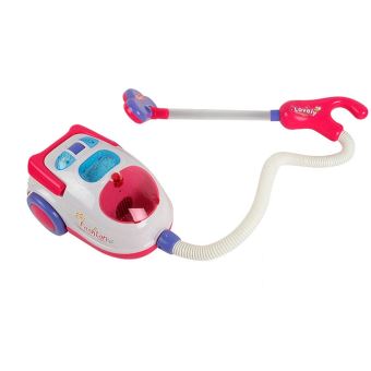 Aspirateur Interactif pour Enfants avec Sons et Lumières - Rouge | Leroy Merlin