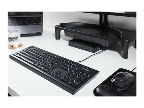 Kensington ValuKeyboard - Toetsenbord - USB - Scandinavisch - zwart